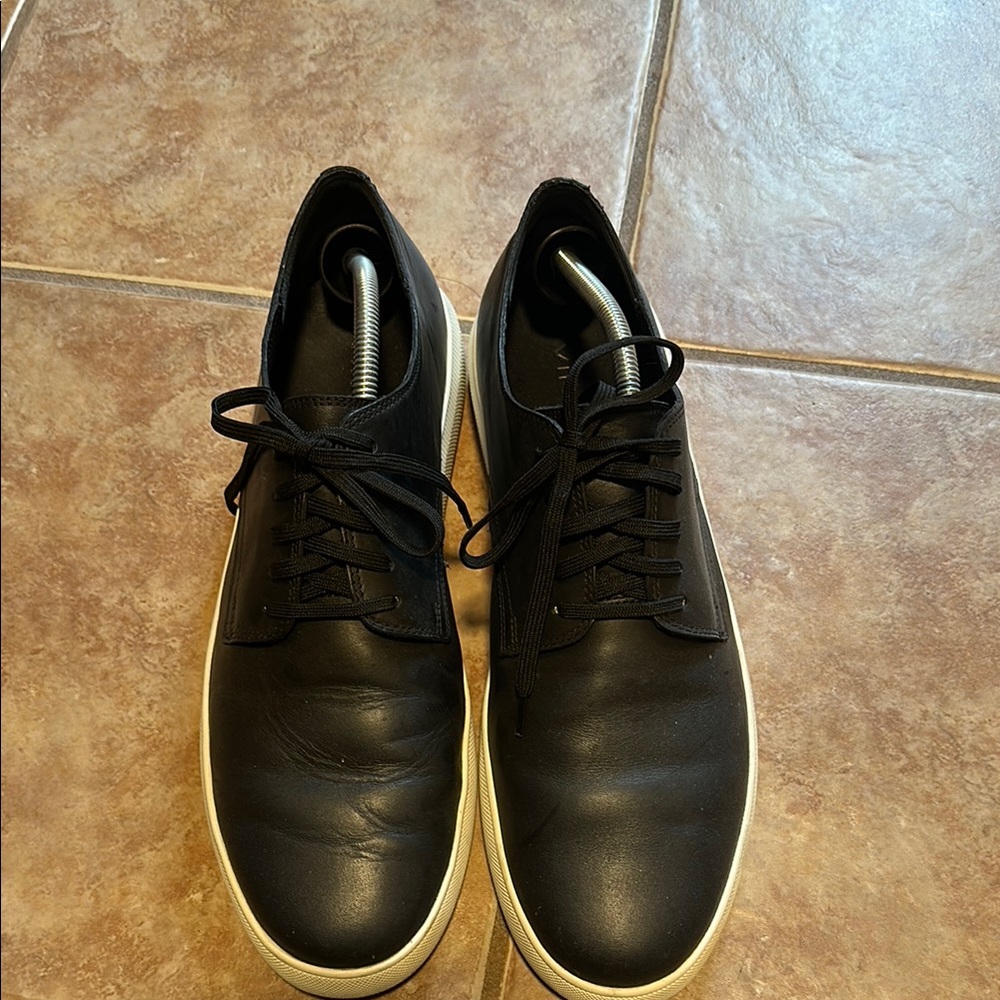 Men's Black Leather Shoes